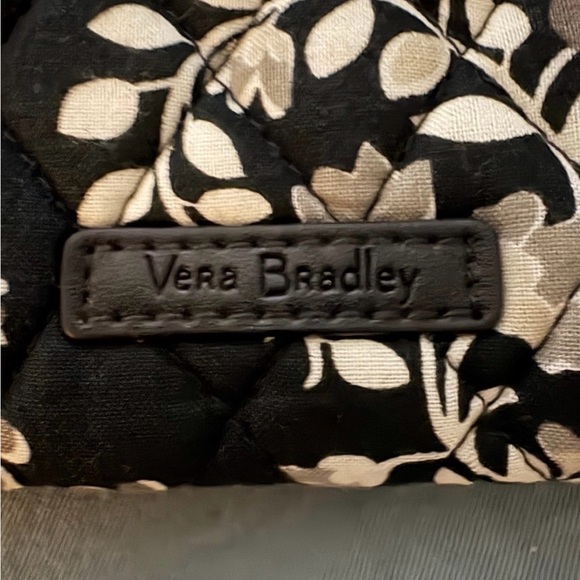 Vera Bradley Black and White Quilted Wallet - Picture 2 of 4